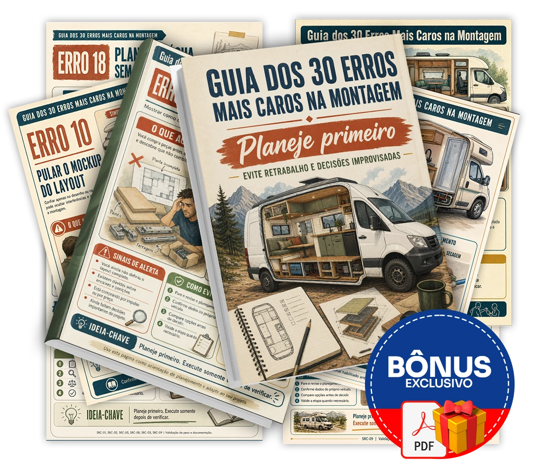 Mockup del bono Guía de los 30 Errores Más Costosos en el Montaje