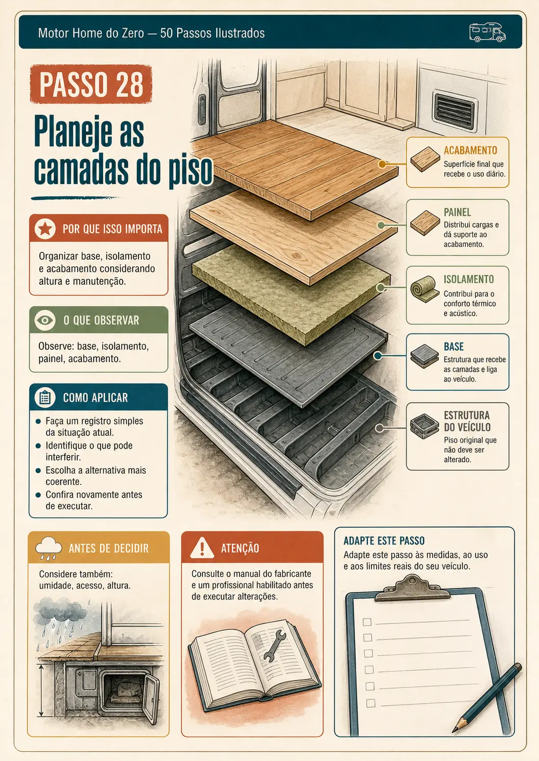 Paso 28: planifica las capas del suelo